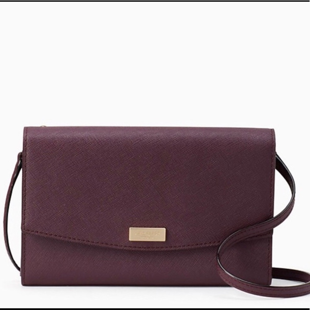 Kate spade winni mahogany purse
